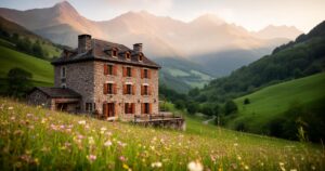 Lire la suite à propos de l’article Entre montagnes et assiettes gourmandes : Découvrez l&rsquo;authenticité du Domaine LAPEDAGNE à Arette, hôtel au charme pittoresque